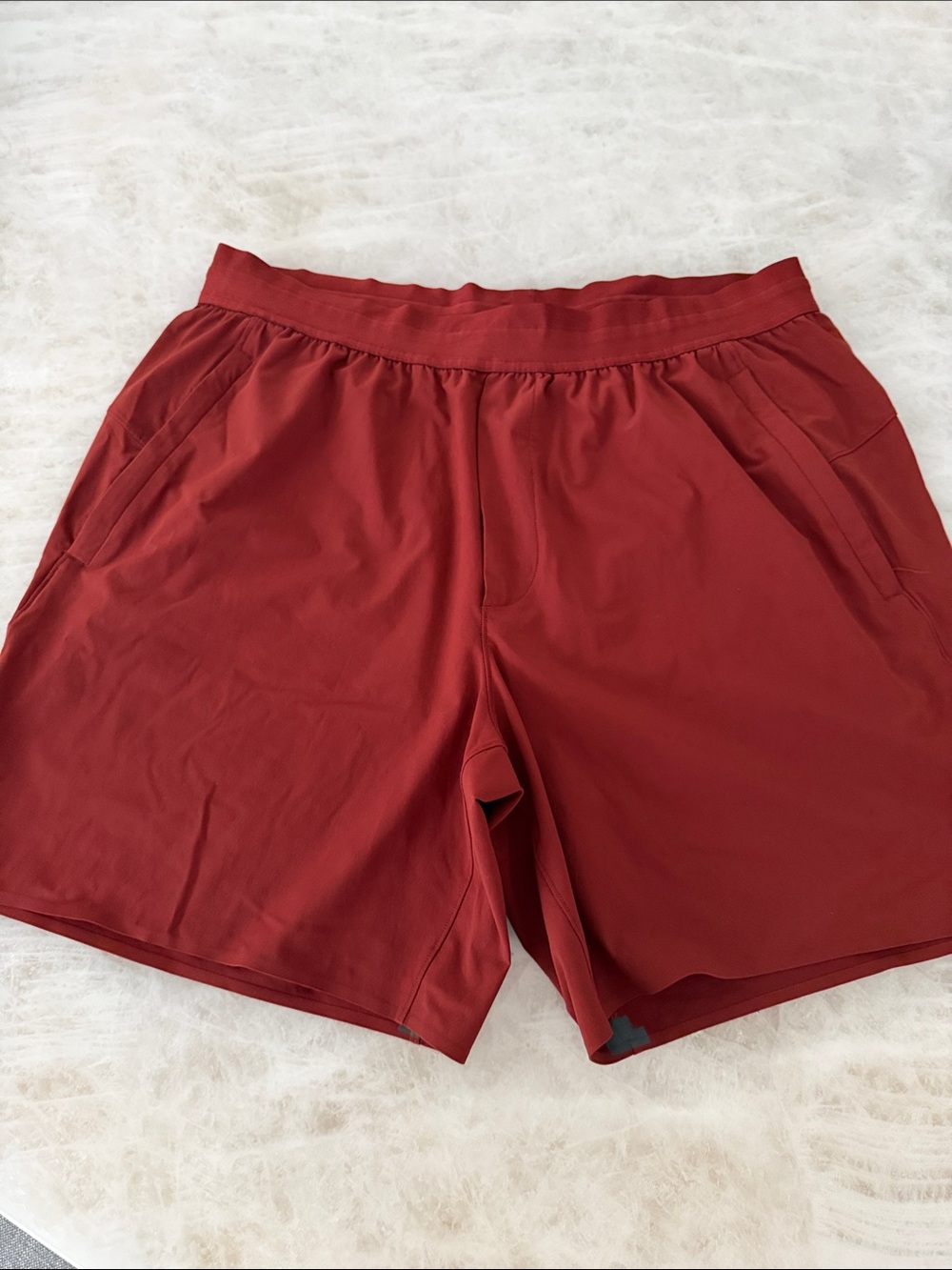 lululemon athletica Men's Cranberry Charm Weightlifting Shorts
